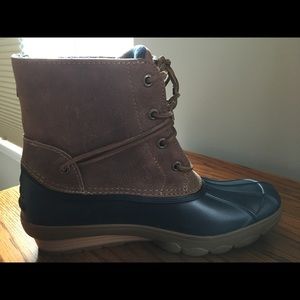 Sperry Saltwater Wedge NIB size 8.5